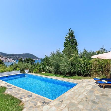 Villa Rodia With Swimming Pool On Skopelos Island Dış mekan fotoğraf