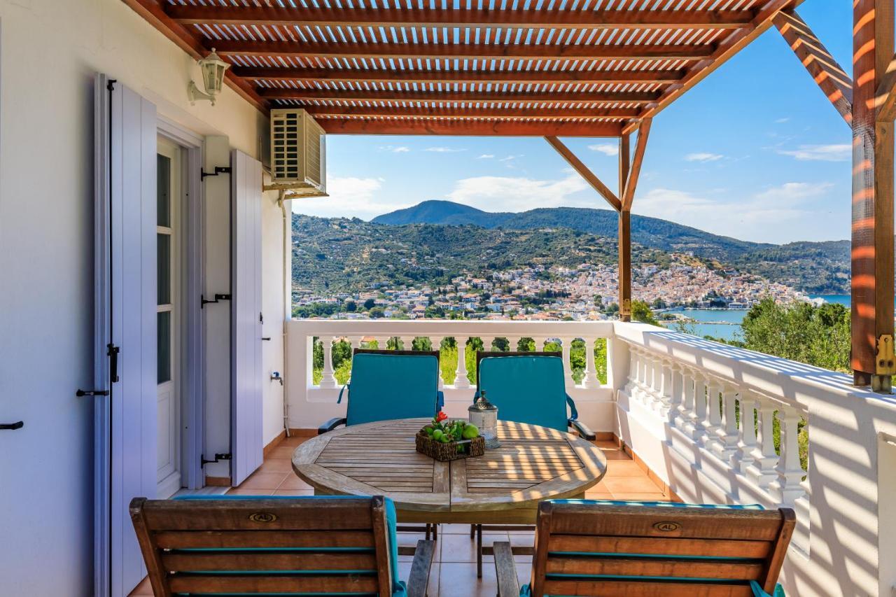 Villa Rodia With Swimming Pool On Skopelos Island Dış mekan fotoğraf