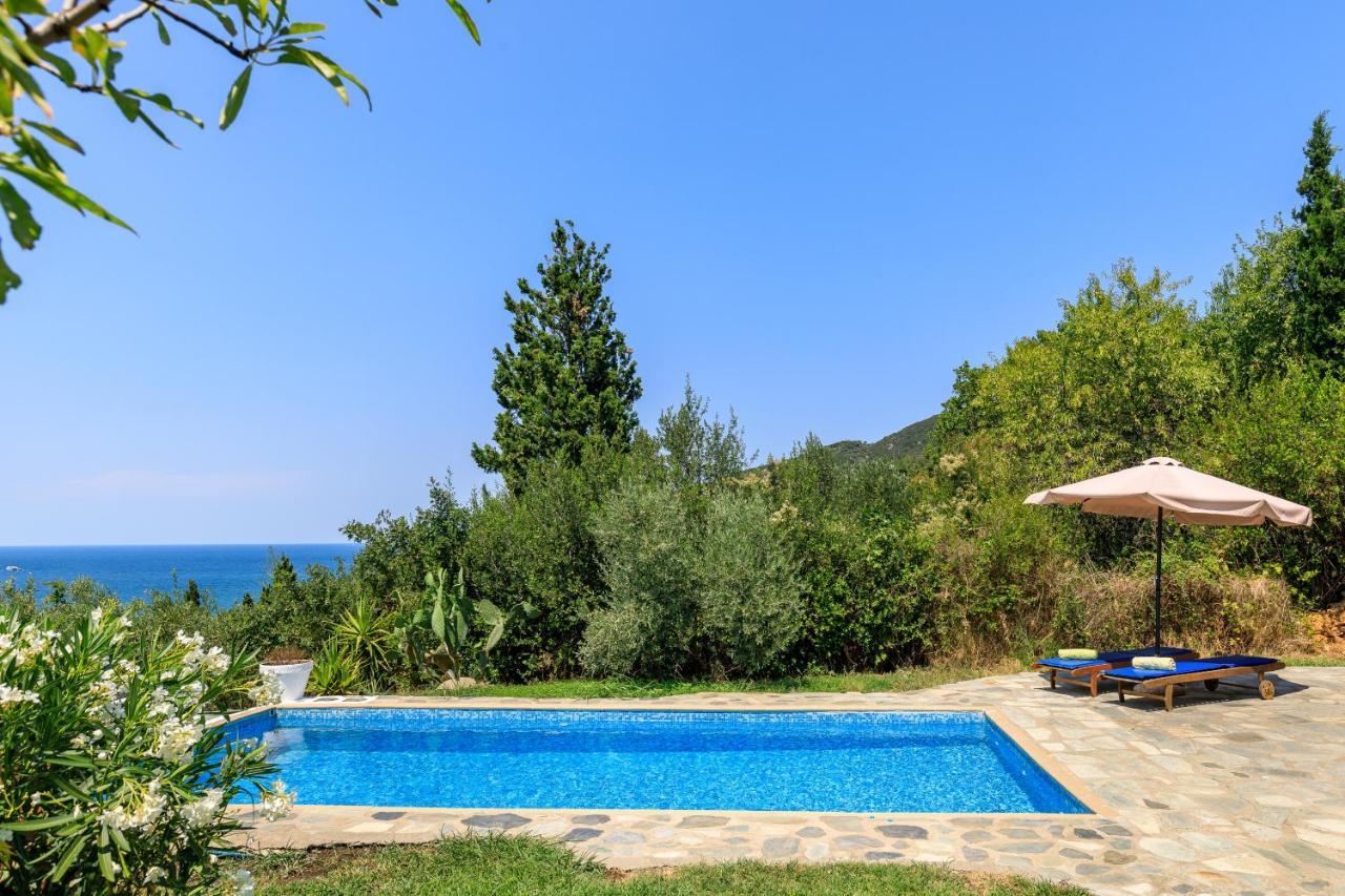 Villa Rodia With Swimming Pool On Skopelos Island Dış mekan fotoğraf