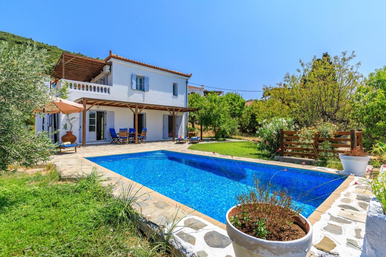 Villa Rodia With Swimming Pool On Skopelos Island Dış mekan fotoğraf