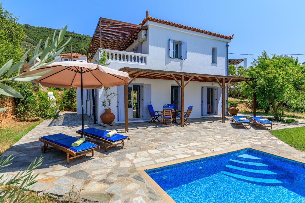 Villa Rodia With Swimming Pool On Skopelos Island Dış mekan fotoğraf