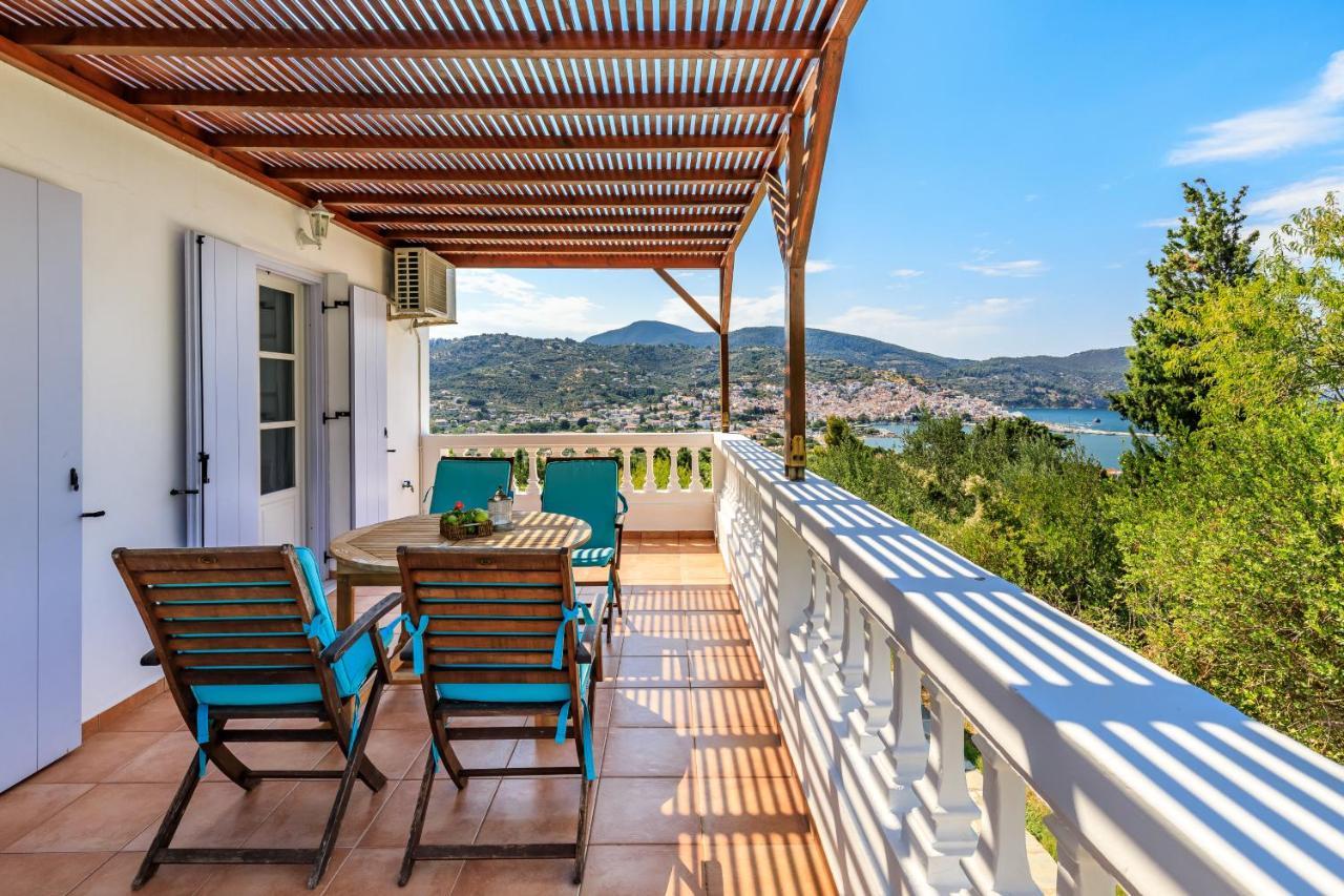 Villa Rodia With Swimming Pool On Skopelos Island Dış mekan fotoğraf